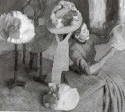 Edgar Degas The Millinery Shop oil painting on canvas